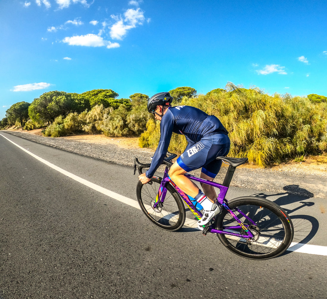 Benjamin Choquert, un duathlète en chaussettes