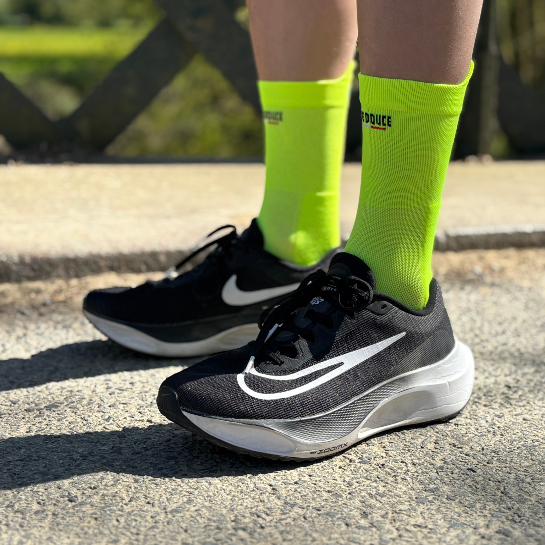 Chaussettes de running - La jaune fluo