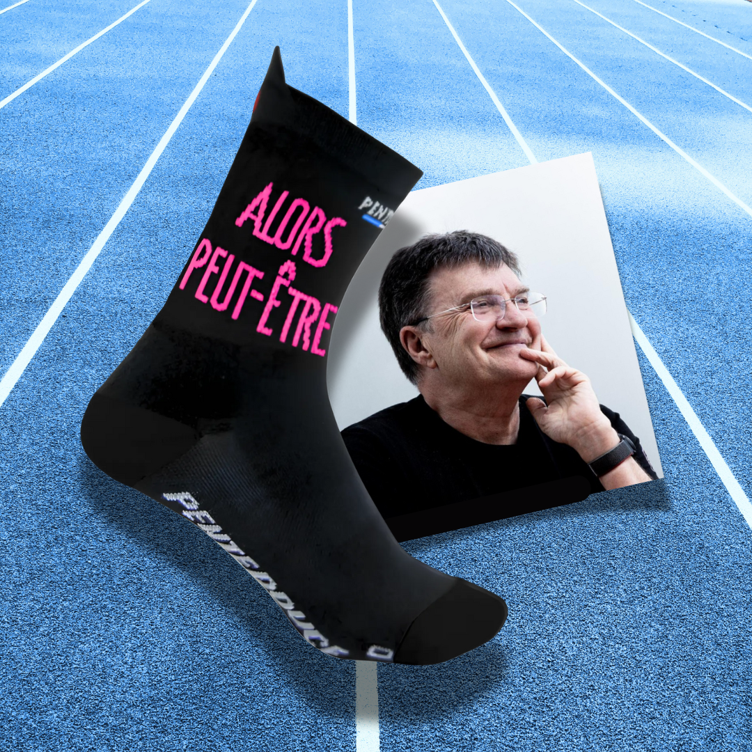 Chaussettes de running - "Alors peut-être"