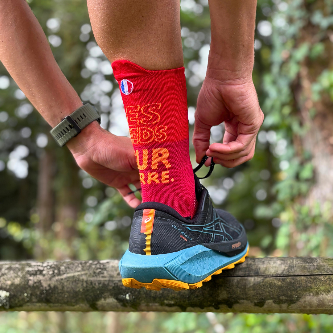 Chaussettes de Trail - LPST Rouge