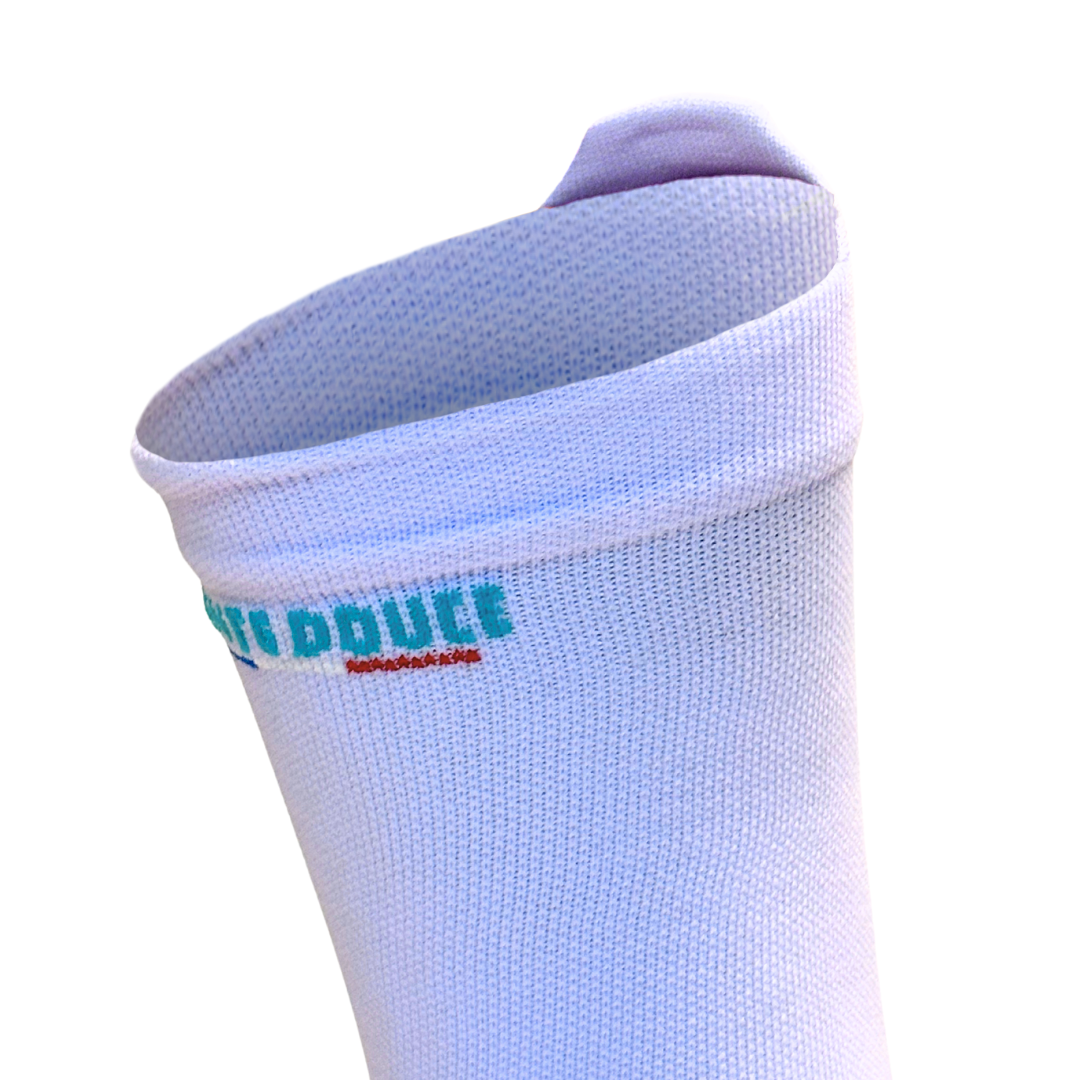 Chaussettes de cyclisme - La lila/verde mar