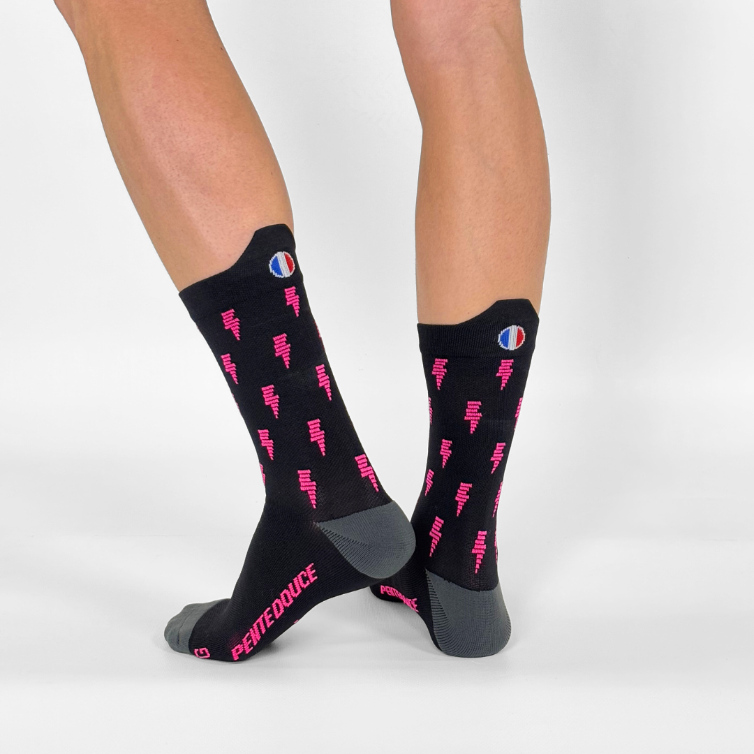 Chaussettes de cyclisme - L'éclair