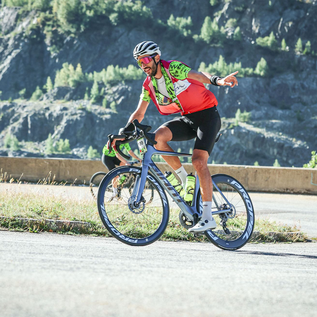Chaussettes de cyclisme - La blanche unie