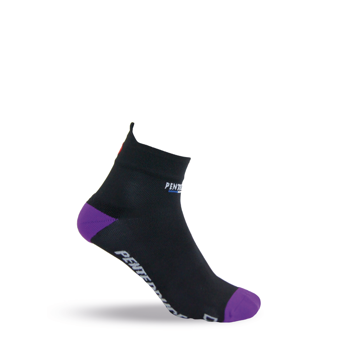 Socquettes de running - La Noir/Violet