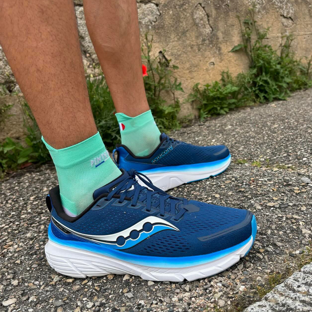 Socquettes de running - La Vert/Lila