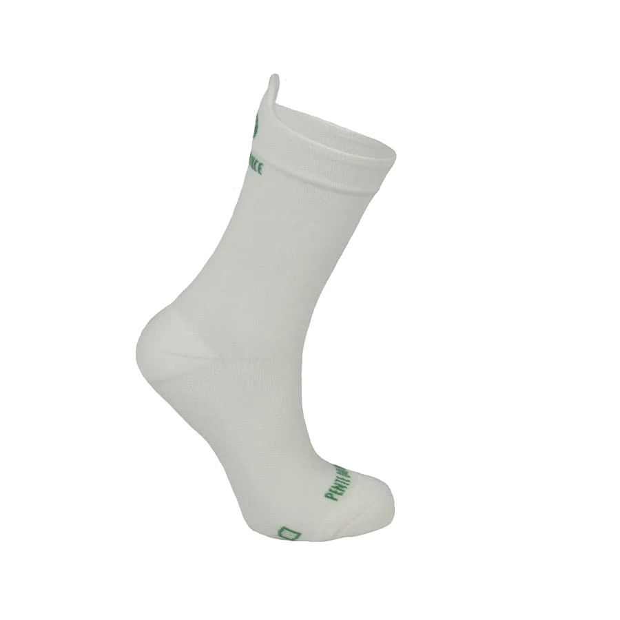 Chaussette velo blanche sale