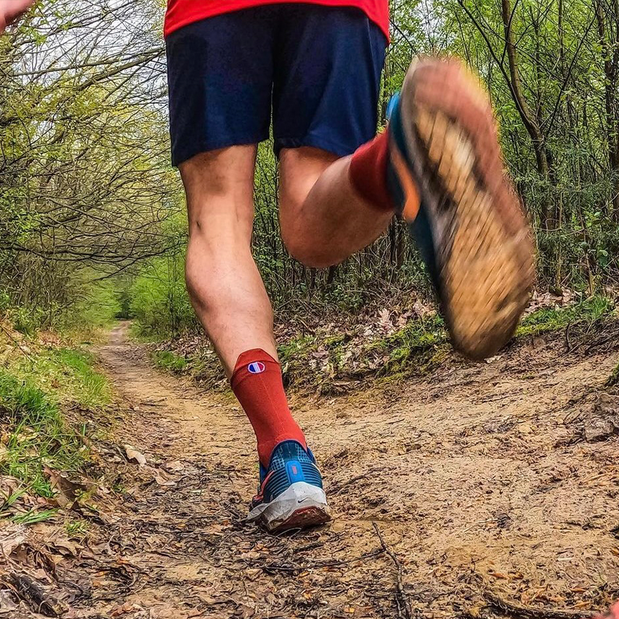Chaussettes de trail - La rouille