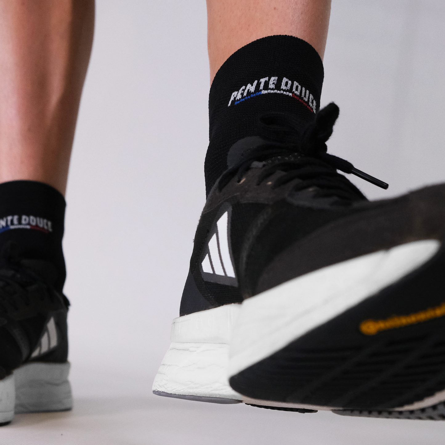 Socquettes de running - La Noir/Violet