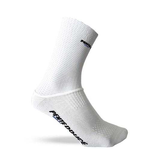 Chaussettes de cyclisme - Aéro blanche