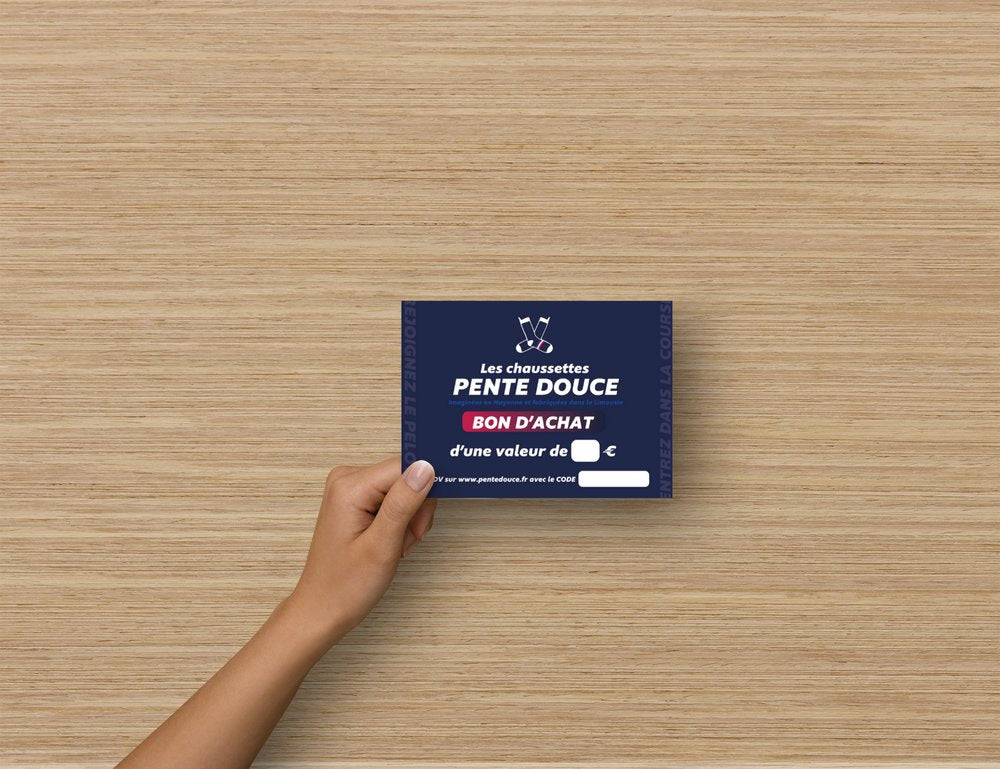 La carte cadeau PHYSIQUE