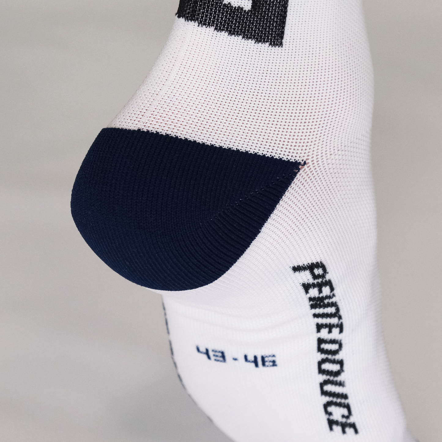 Chaussettes de cyclisme - La Blanche/bleu marine