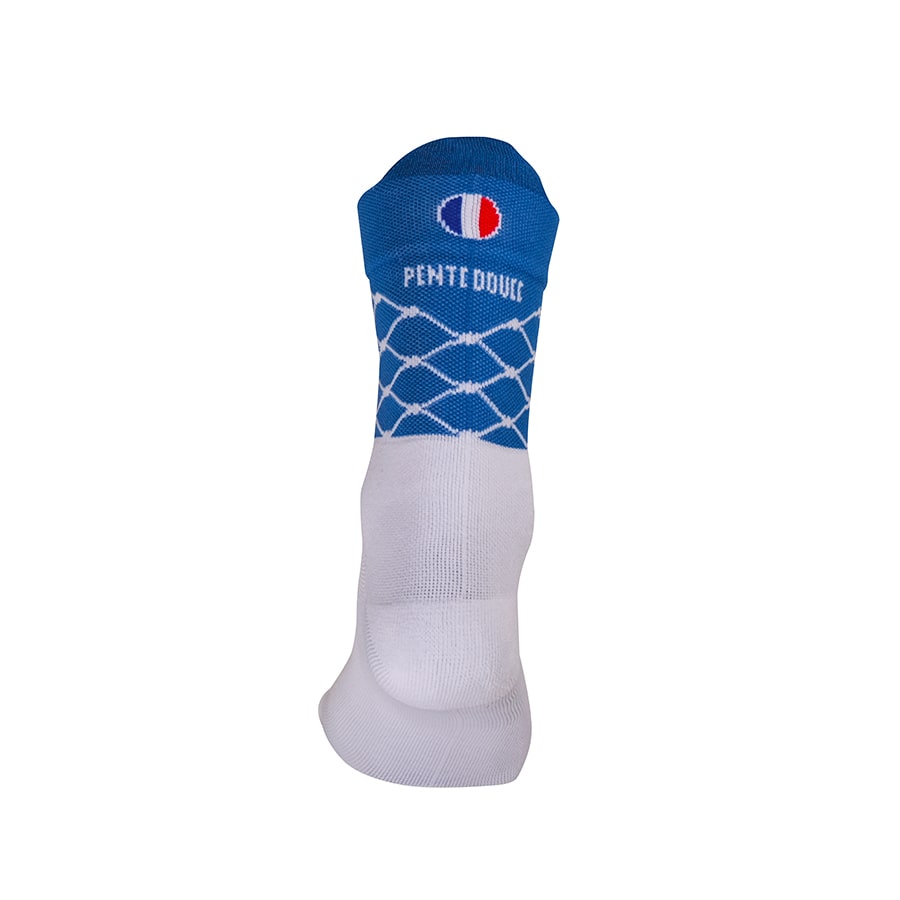 chaussettes de course à pied recyclées le filet pentedouce fabriquées en france