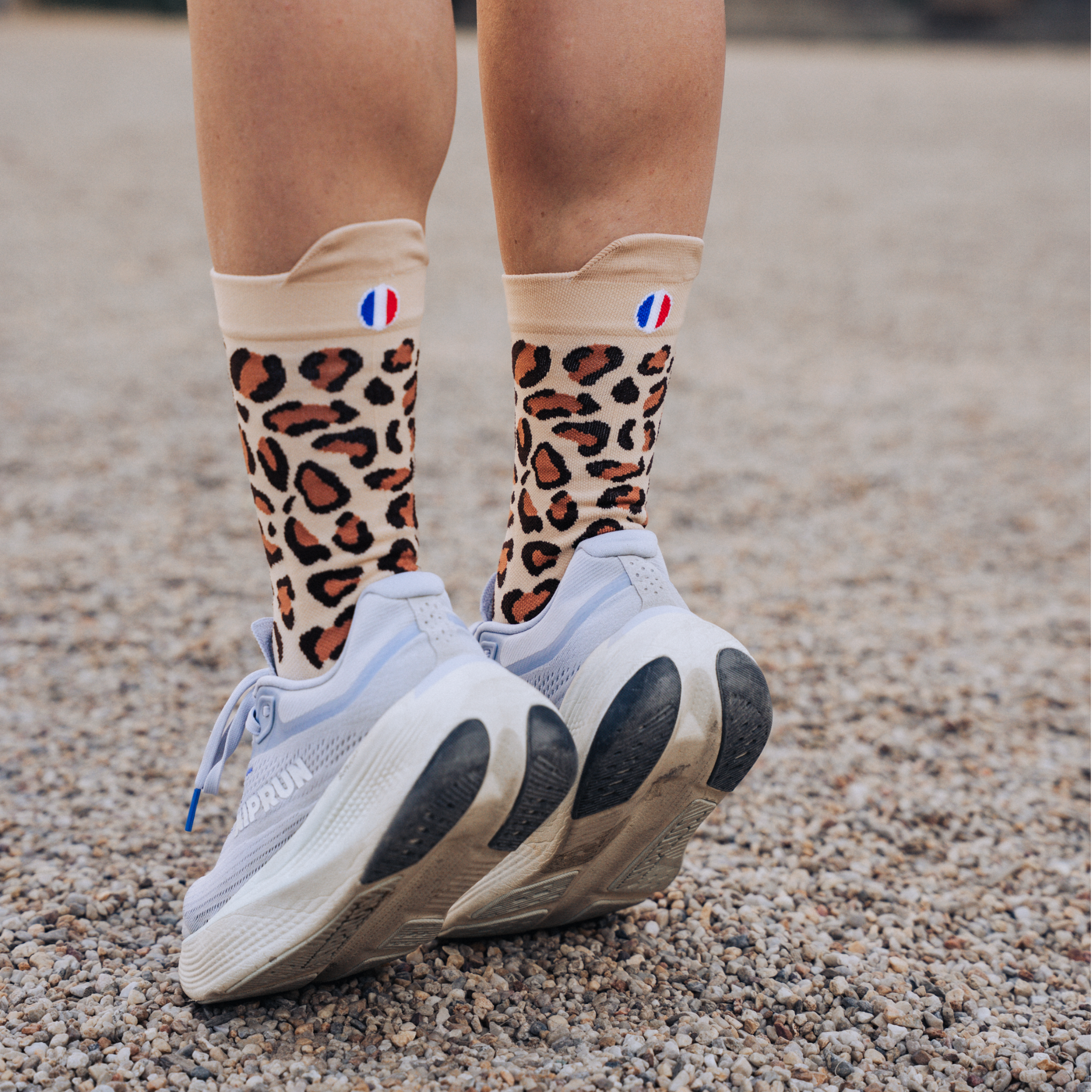 Chaussettes de running - La léopard