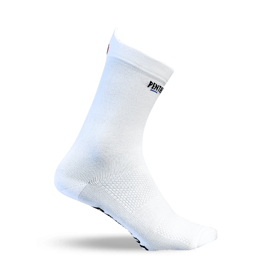 Chaussettes de cyclisme - La blanche ULTRA light ☀️