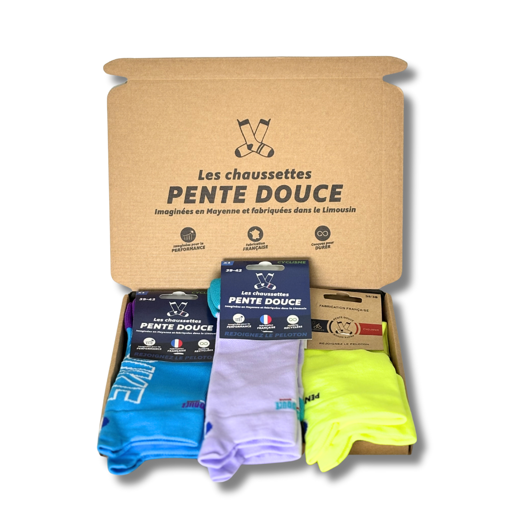 Coffret "Coloré" cyclisme