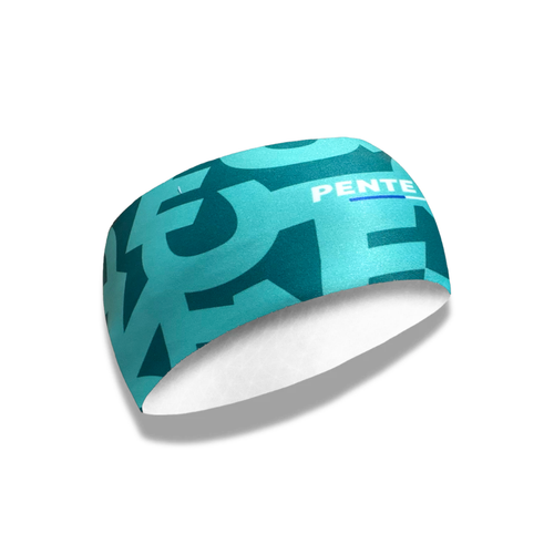 Bandeau sport léger : Lettres bleues