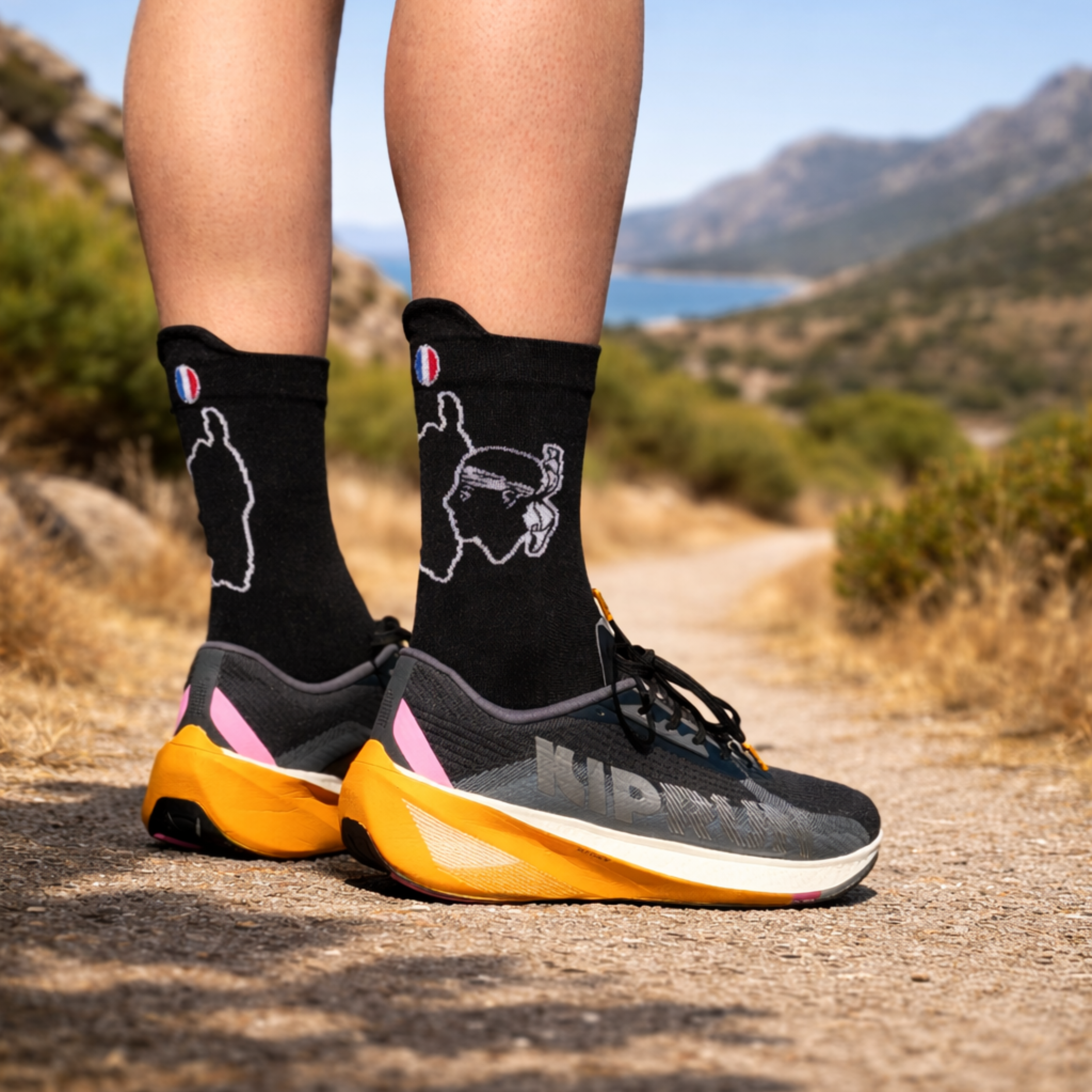 Chaussettes de running - La Corse