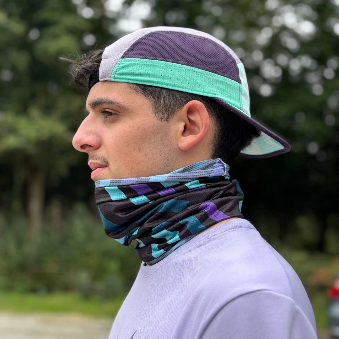 Tour de cou multifonction - Le vitesse violet