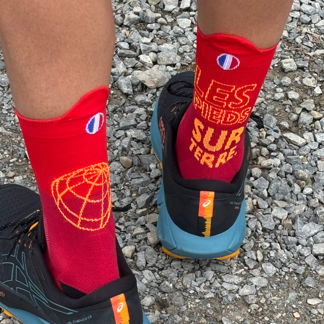 Chaussettes de Trail - LPST Rouge