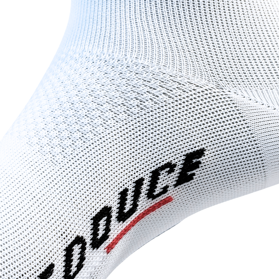 Chaussettes de cyclisme - La blanche ULTRA light ☀️