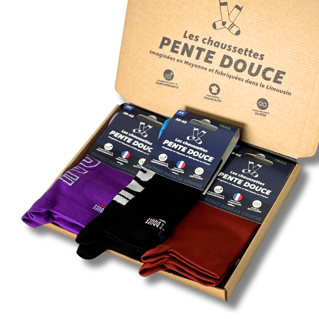 Coffret "Classique" chaussettes de trail