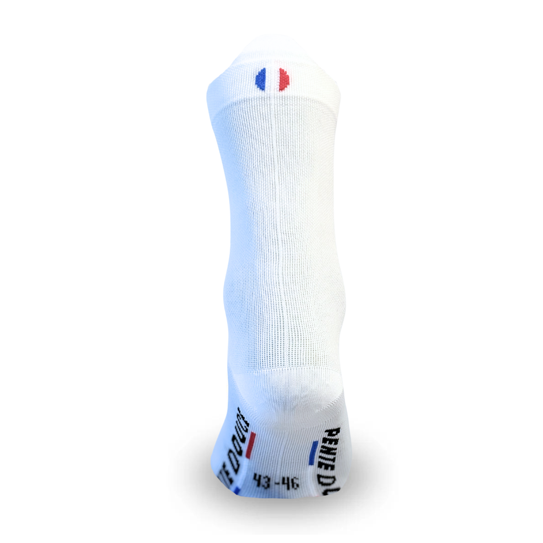 Chaussettes de cyclisme - La blanche ULTRA light ☀️