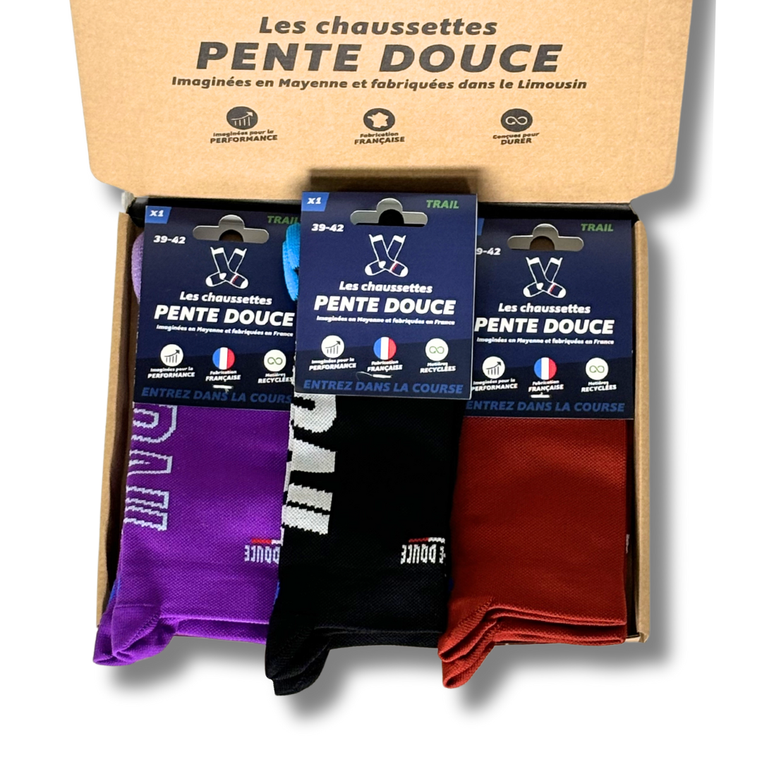 Coffret "Classique" chaussettes de trail