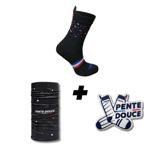 Box running - Confettis noirs