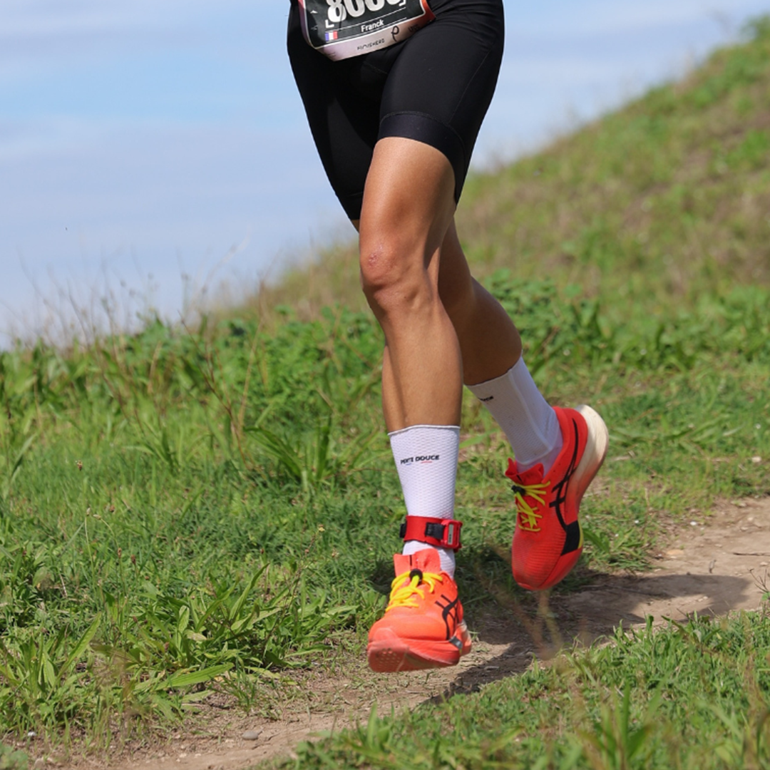 Chaussettes de cyclisme - Aéro blanche