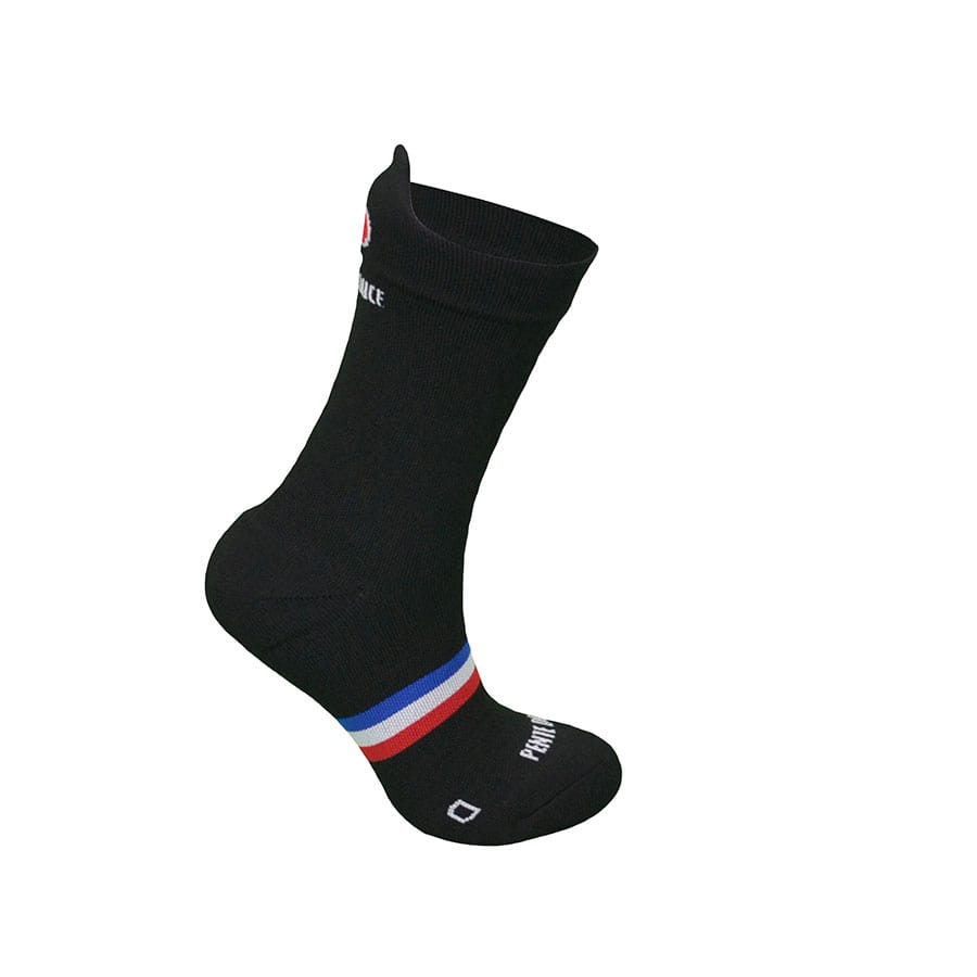 FLINCK Chaussettes Sport Jokers Ink Rose – Crossfit, Course, Fitness – Sans Couture Orteils – Compression Voûte