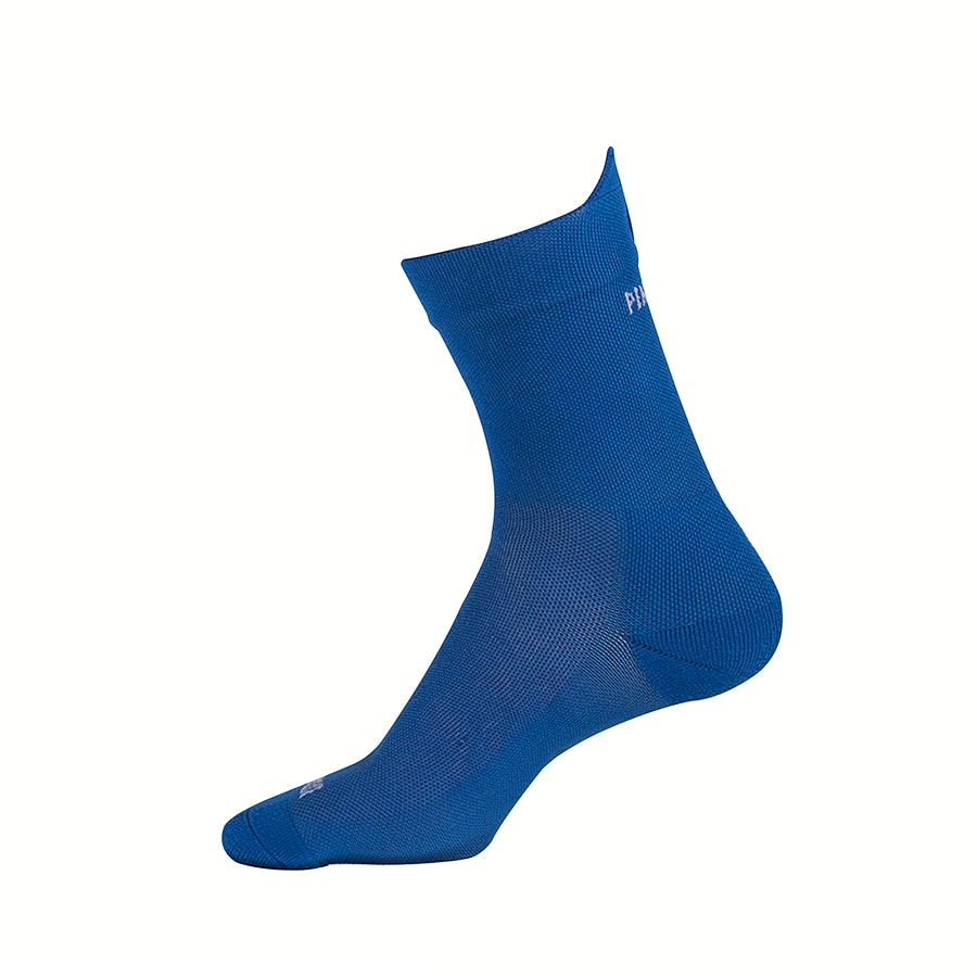 chaussettes de course a pied recyclées la bleue pentedouce fabriquées en france